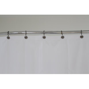 Premium Metal Rust Resistant Shower Curtain Hook (Set of 12)