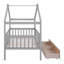 Lit simple en bois avec deux tiroirs-1173772100