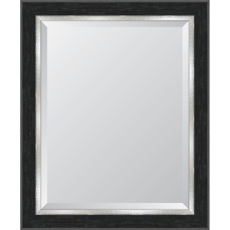 Miroir mural clinch, H 34 po x l 28 po, Blanc