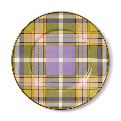 Violet Salad/Dessert Plate