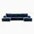 Navy Blue 100% Polyester is out of stock