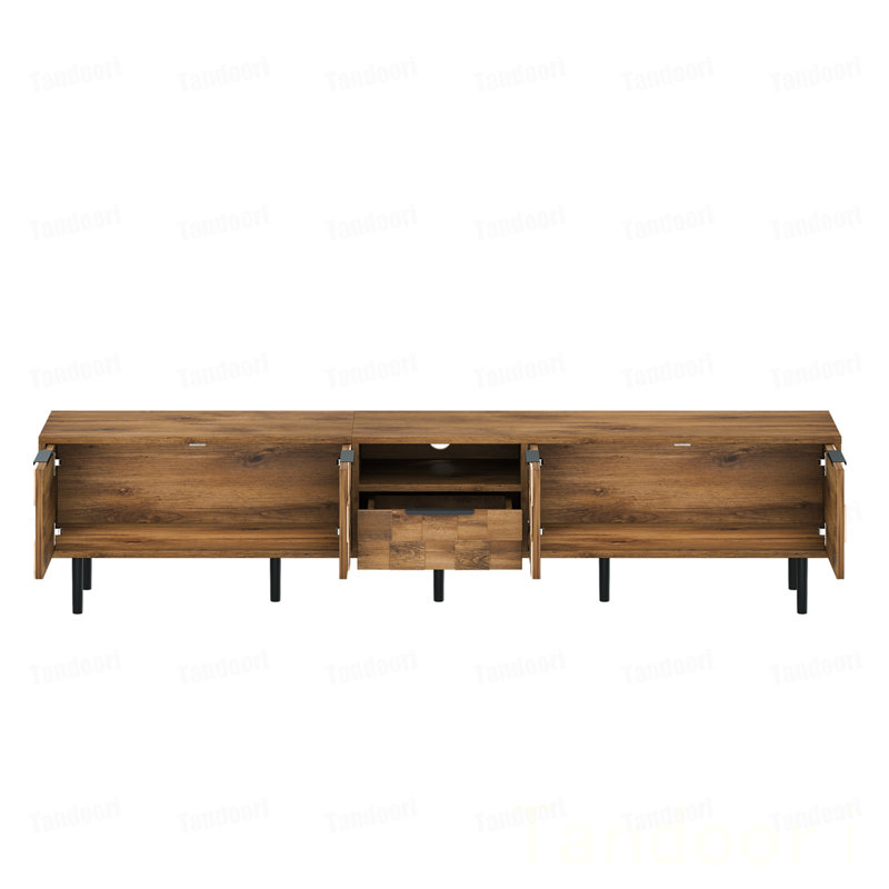 Meuble télé pour téléviseur 85 75 65 po, consoles télé, meuble télé avec meuble télé et rangement