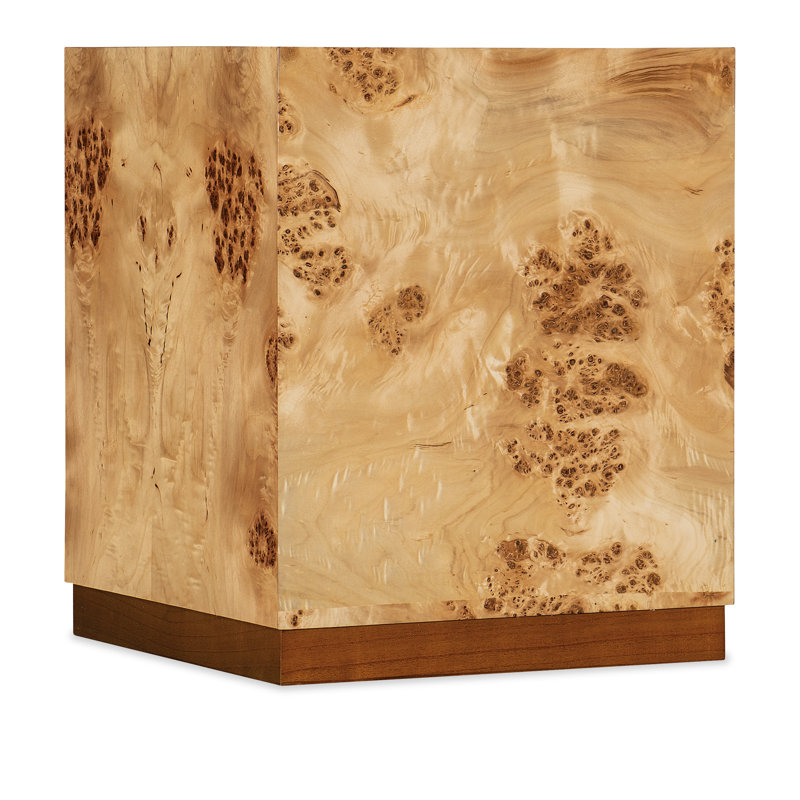 Auberon Solid Wood End Table, 24" H