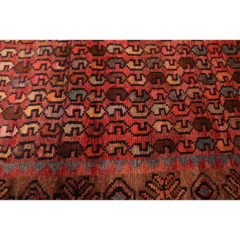 Tapis rouge Melis 4 pi 7 po x 9 pi 2 po