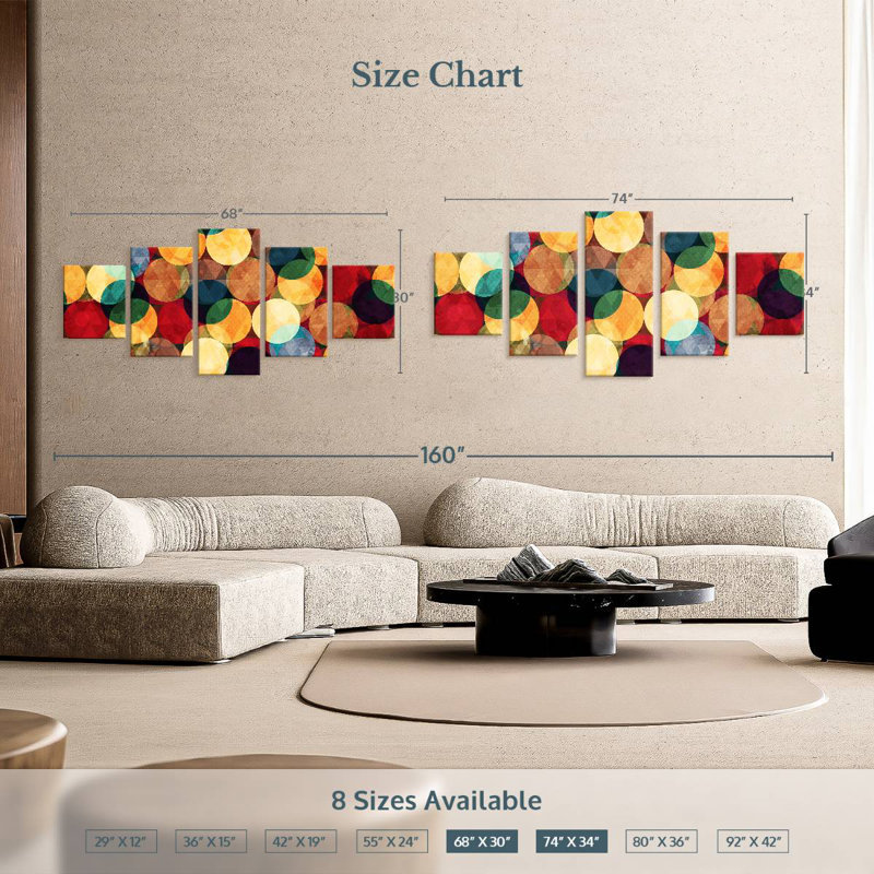 Haggerty Pattern, 30" H x 68" W