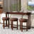 Villepinte 4 Piece Bar Table Set-893754503-893754500-893754499