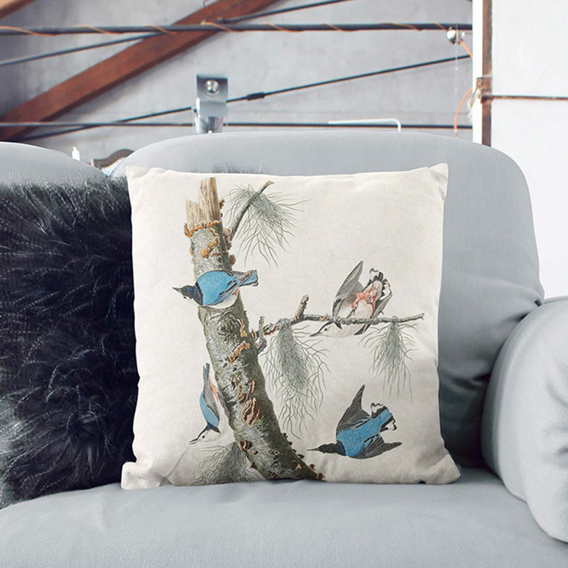 Square Throw Cushion, 40cm H x 40cm W x 15cm D