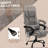 Vinsetto High Back Vibration Massage Office Chair with 6 PoinRemote