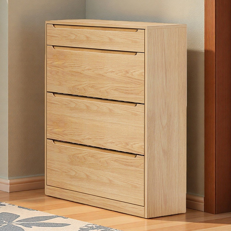 Modern simple furniture storage shoe cabinet, 47.24" H x 31.5" W x 12.99" D
