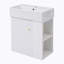 Meuble-lavabo simple 21,6 po avec comptoir en céramique Kayliani