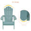 Chaise Adirondack Solvejg-340472548