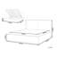Ottoman Bed Fabric MOISSAC Light Blue-41484004