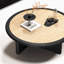 Table basse en bois massif au design créatif-107771134-107771132