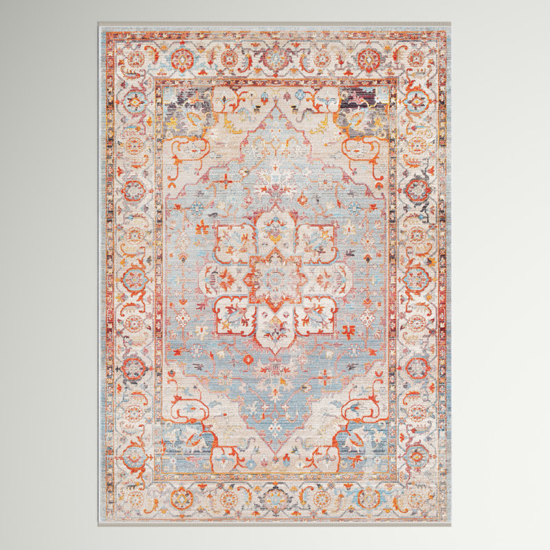 Mendelsohn Oriental Indoor Rug, Rectangle 9' x 12'10"