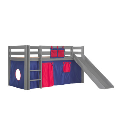 Pino European Single (90 x 200cm) Mid Sleeper Loft Bed Bed by Vipack