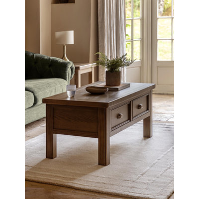 Four Leg Coffee Table with Storage
