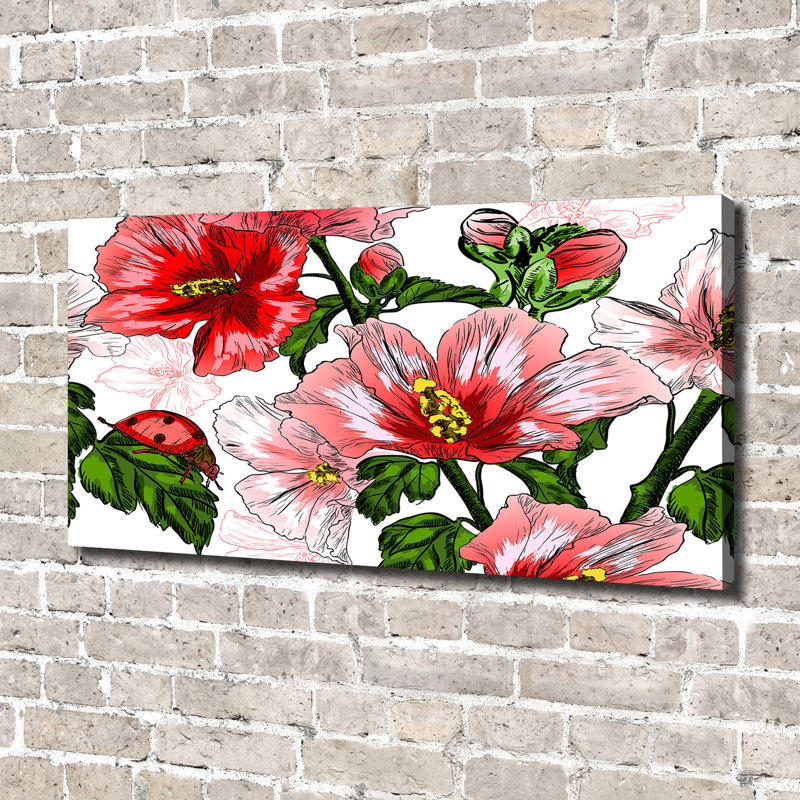 Hibiscus - Wrapped Canvas Print