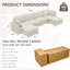 Carrigan Upholstered Sectional with Ottoman-948778596-948792894