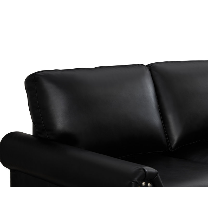 59.45'' Faux Leather Loveseat