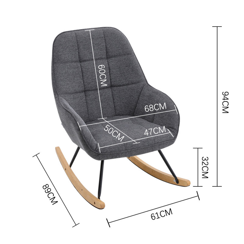 Jacobs Metal Rocking Chair