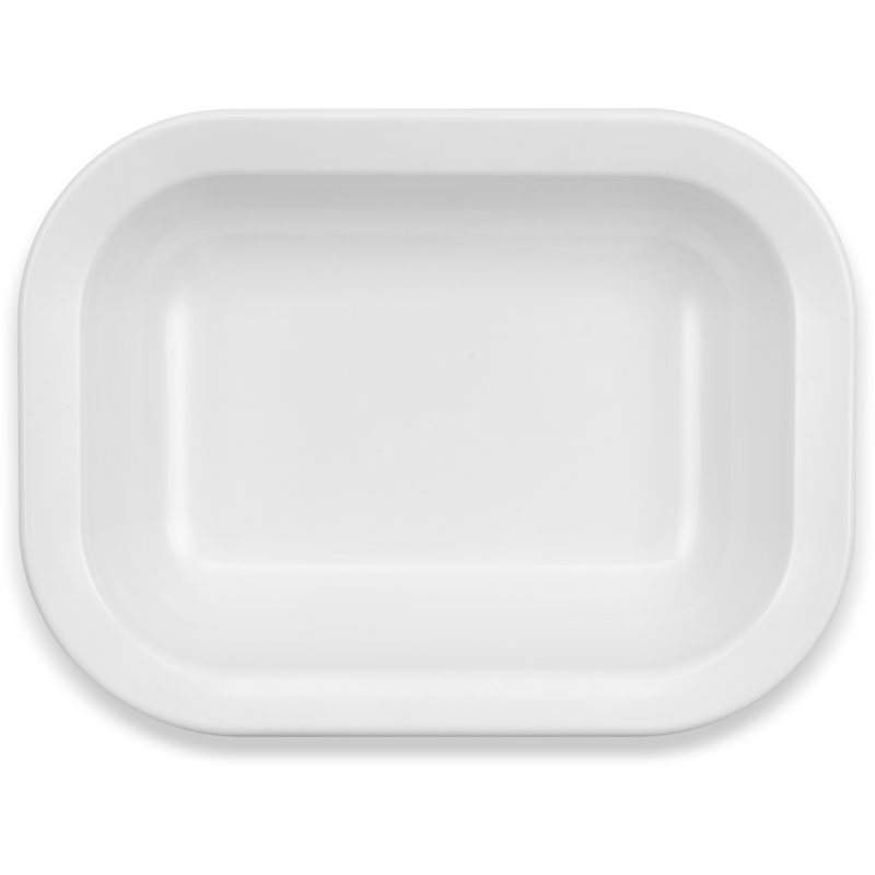 Assiette de service compartimentée, Blanc