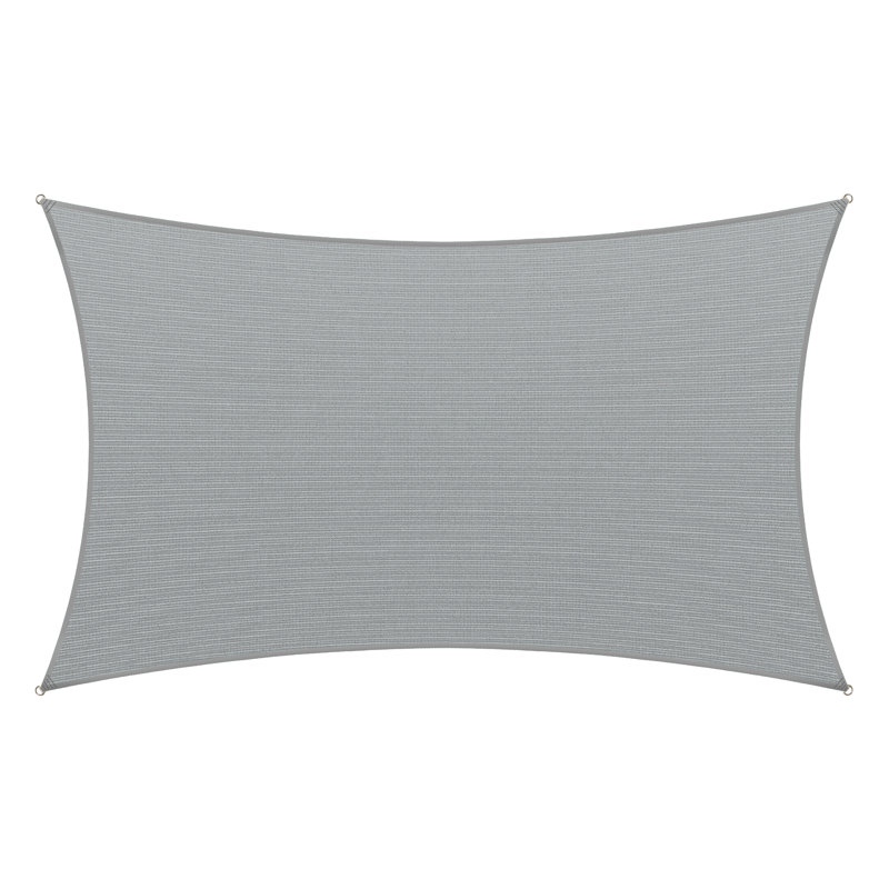 Voile d'ombrage Amgo, Gris, 20 pi x 16 pi