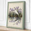 Irises in Reflection Botanical - Wrapped Canvas-1591296885-1591296881