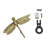 Dragonfly in Flight Push Button Ringer-15024202