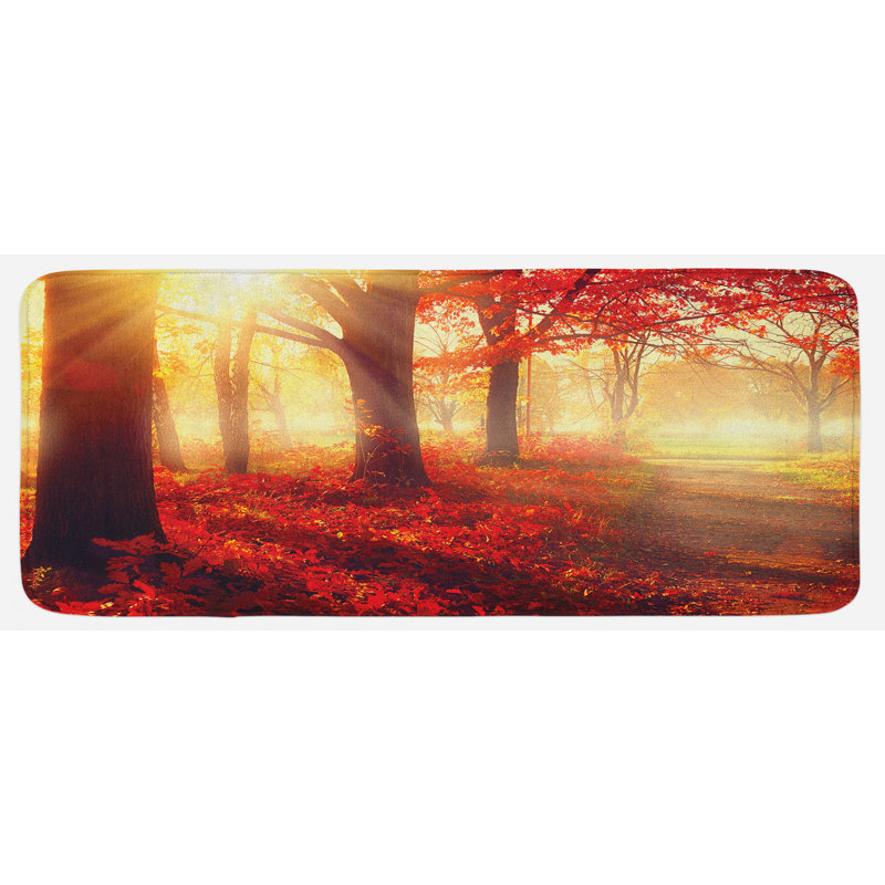 Tapis de cuisine à bois