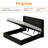 Hydraulic Lift Up Storage Upholstered Platform Bed-1652124590-1652124586