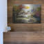  Art mural en métal «The W souhait Well» par Nicky Boehme, 16 po x 12 po-162420841