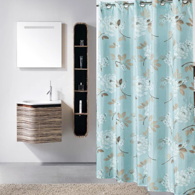 Rideau de douche sans crochets