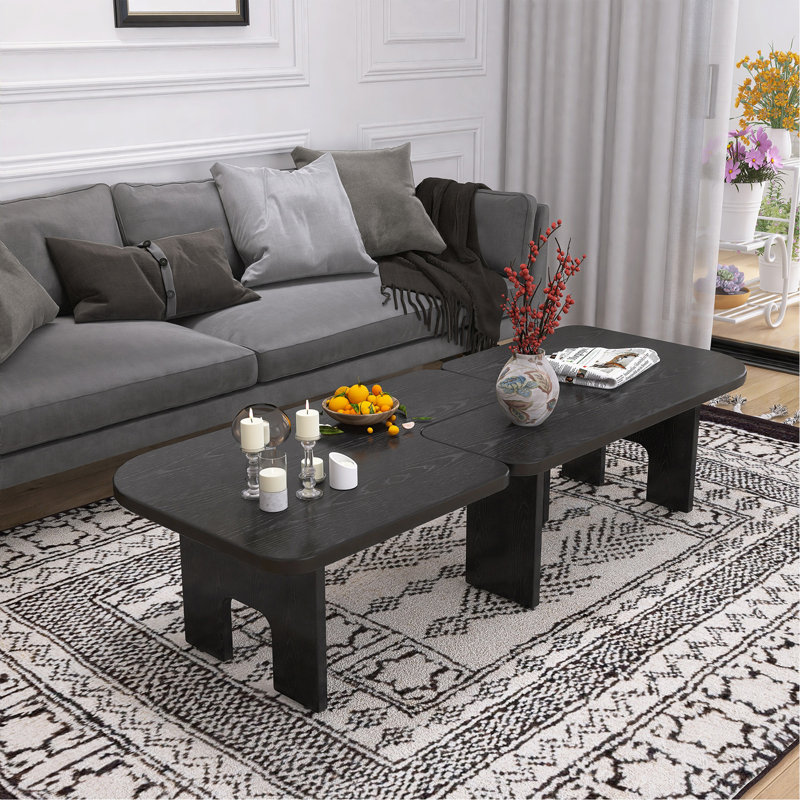 Ensemble de tables basses gigognes Modern Modern