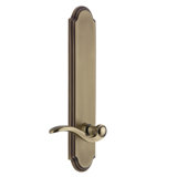 Grandeur Arc Tall Plate Privacy with Bellagio Lever