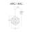 Addison 3 - Light Dimmable Geometric Chandelier-556862119