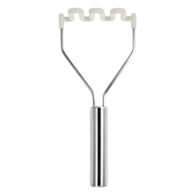Pilon à purée, Blanc / Blanc