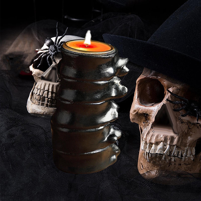 Décorations d'Halloween Porte-bougies décorations haut de gamme Heart Horror Decorations Props, de profondeur