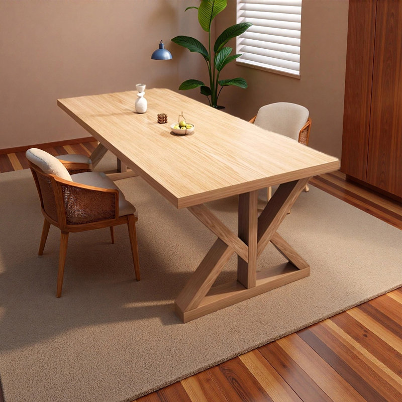 Apprendre à lire sur le bureau, H 29,53 po x l 70,87 po x P 31,5 po, Bois naturel
