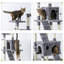 Arbre à chat 68 po Hitchings Luxury Furniture