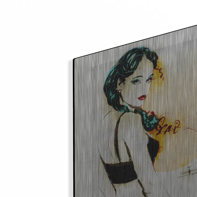 «Last One In» par TM Borenstein, H 24 po x l 16 po