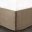 Tan King 7 Piece Bedding Faux Suede - Soft & Soothing Comforter Lodge Cabin Inspired Sheet