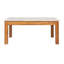 Elliot Rectangular Teak and Marble Coffee Table