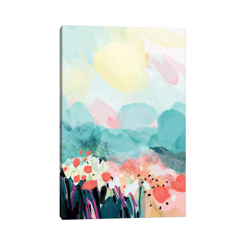 Spring Landscape by Ana Rut Bré - Gallery-Wrapped Canvas Giclée on Canvas, Canvas, 20.32 cm H x 30.48 cm W