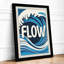 Flow in Motion Minimalist - Framed Print-825242435-825242461