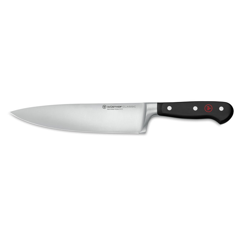 JoyJolt 8-in Chef Knife High Carbon Steel Kitchen Knife, Set of 1