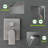 Pressure-Balanced (Temperature Control Only) Complete Shower System-93620295