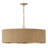 Donovan 4 - Light Solid Wood and Steel Dimmable Drum Chandelier-94392812