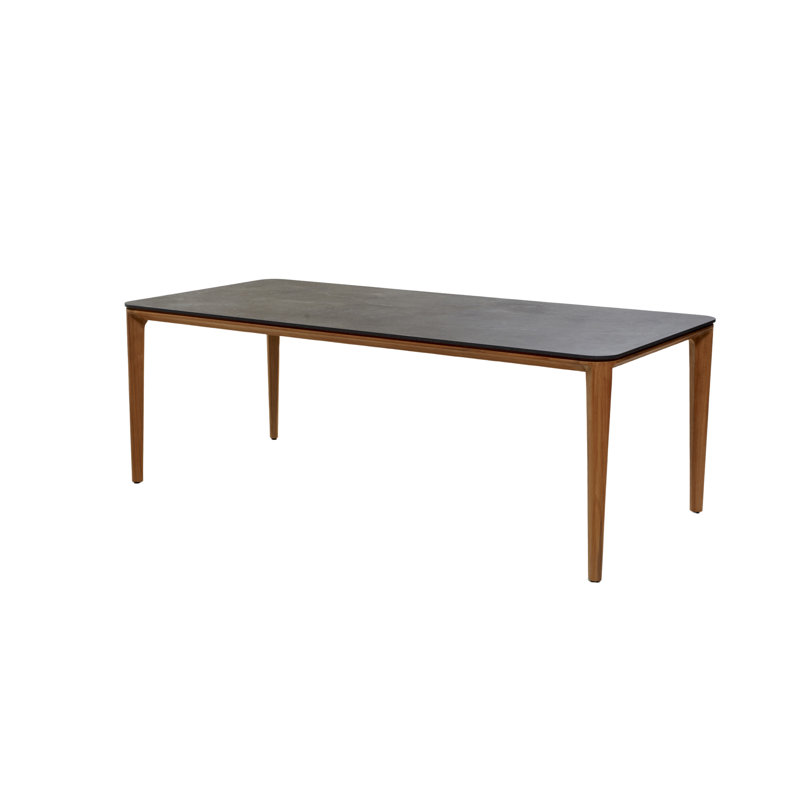Aspect Outdoor Teak Dining Table, 39.4" W x 82.7" L x 28.4" H