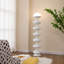 Lampe sur pied sculpturale moderne avec abat-jour globe Pagoda-968309826