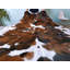 Guthridge Tricolor Cowhide Patchwork Rug – Genuine Leather Area Rug-592545410